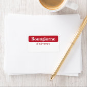 私の名前は…ラベル ラベル (インサイチュ)