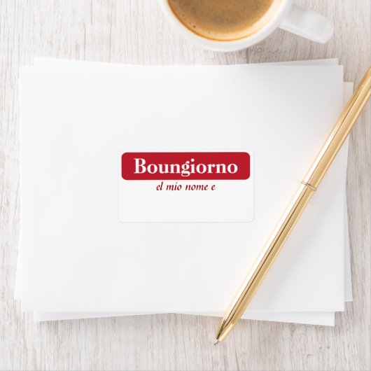 私の名前は…ラベル ラベル (インサイチュ)