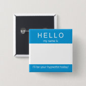 私の名前は…私ですあなたのhypnotistです 缶バッジ (正面&裏面)