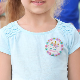 私の名前は – Unicornパーソナライズされた誕生日 缶バッジ