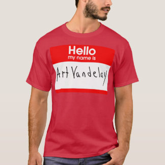 私の名前はArt Vandelay Tシャツ