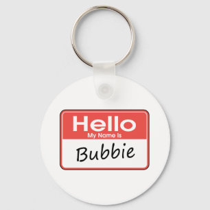 私の名前はBubbieです キーホルダー