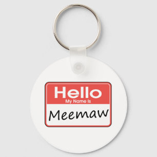 私の名前はMeemaw キーホルダー