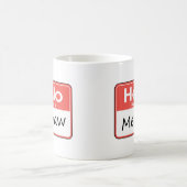 私の名前はMemawです コーヒーマグカップ (中央)
