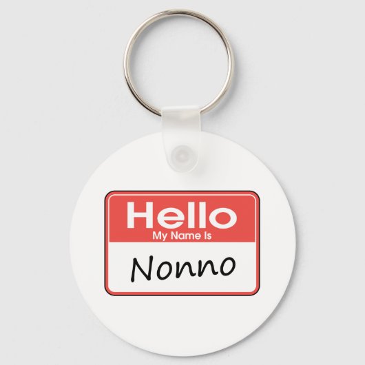私の名前はNonno キーホルダー (正面)