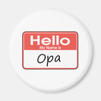 私の名前はOpa マグネット