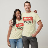 私の名前はPappyです Tシャツ (ユニセックス)