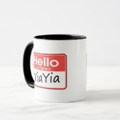 私の名前はYia Yiaです マグカップ (正面左)