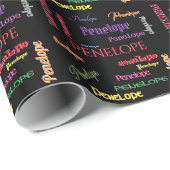 私の名前をあなたの名前ここで言って下さい ラッピングペーパー (ロールコーナー)