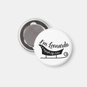 私の名前をスリー。 マグネット (正面/裏面)