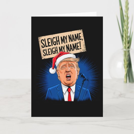 私の名前をスレイ 私の名前をスレイ 面白いトランプの歌 カード (正面)