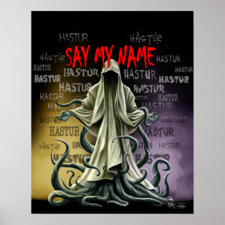 私の名前を言う: Hastur Hastur Hastur ポスター