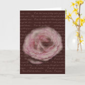 "私の名前愛"は花の詩歌の挨拶状です カード (黄色い花)