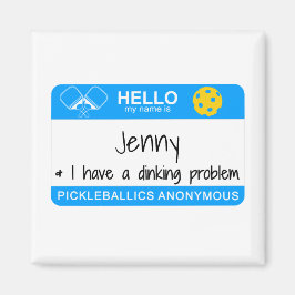 私の名前 |問題が発生した | Pickleball マグネット
