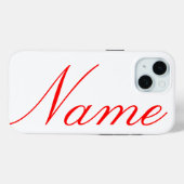私の名前 – 美しいiPhoneケース Case-Mate iPhoneケース (裏面 (横))