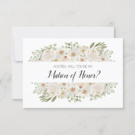 私の名誉のマトロンになりませんか白いフローラElegan