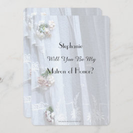 私の名誉の女主人になってくれますか ヴィンテージ ラックの招待状 招待状