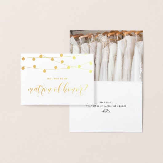 私の名誉の文字列のライトの母になるかどうか 箔カード (ディスプレー)