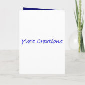 私の名誉春/夏のカードの寮生になる 招待状 (裏面)