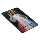 私の名頼前のイエス・キリストの権威カスタム文字 マグネット (右側)