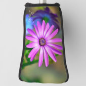 私の周りパターパーソナライズされたカバー ゴルフヘッドカバー (回転90)