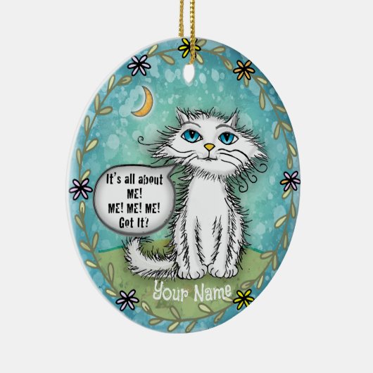 私の周り猫 セラミックオーナメント (右)