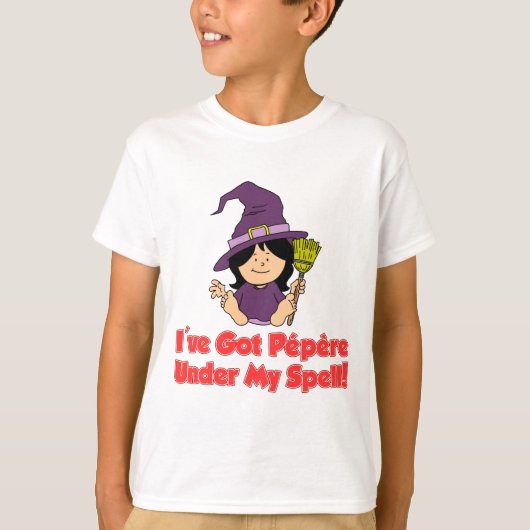 私の呪文の下にペペレ Tシャツ (正面)