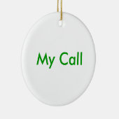 私の呼出し セラミックオーナメント (右)