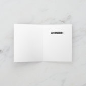 私の品のない考えの中にあなたがいるなんて面白いよね カード (内部)