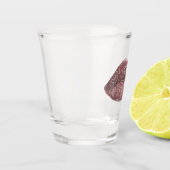 "私の唇からの罪" R+J引用文 ショットグラス (左)