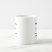 私の唯一のドラマはグラフ角度代数楽しみ コーヒーマグカップ (中央)