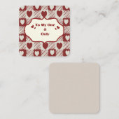 私の唯一の人へ ノートカード (正面/裏面)