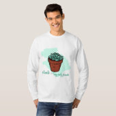 私の唯一の友人の植物 Tシャツ (正面フル)