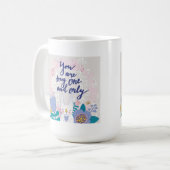 私の唯一無二です コーヒーマグカップ (正面左)