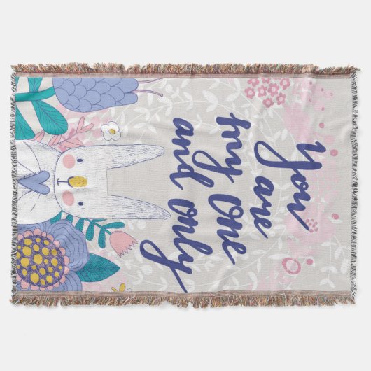 私の唯一無二です スローブランケット (正面)