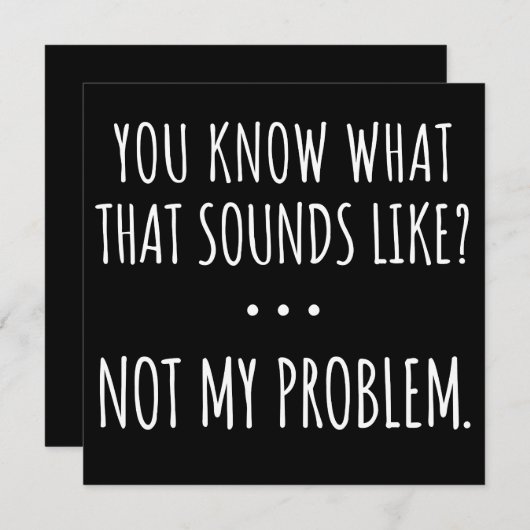 私の問題ではないように聞こえるものは知っている セーブザデート (正面/裏面)