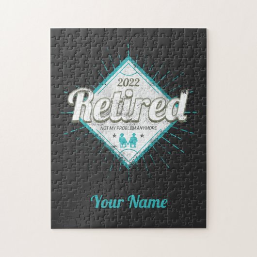 私の問題退職したはもうヴィンテージ年金受給者ではない ジグソーパズル (縦)