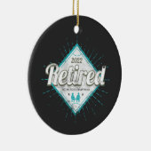 私の問題退職したはもうヴィンテージ年金受給者ではない セラミックオーナメント (右)