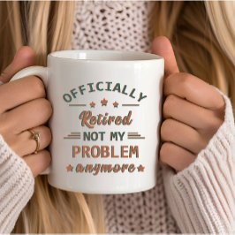 私の問題退職したはもう正式には解決しない マグカップ