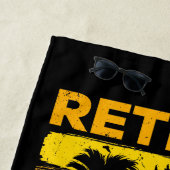 私の問題退職したはもう熱帯の夕日ではない ビーチタオル (インサイチュ)