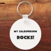 私の営業の岩！ キーホルダー (正面)