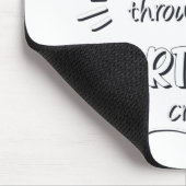 私の四半期の生活の危機を乗り越えるだけでいい マウスパッド (コーナー)