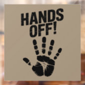 私の国から手を引く私の体メディケア政治的 ウィンドウサイン (シート2)