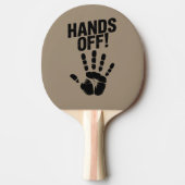 私の国から手を引く私の体メディケア政治的 卓球ラケット (正面)