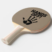 私の国から手を引く私の体メディケア政治的 卓球ラケット (正面アングル)