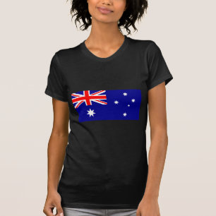 私の国のオーストラリアの旗のjGibneyを博物館愛して下さい Tシャツ