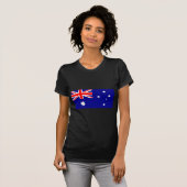 私の国のオーストラリアの旗のjGibneyを博物館愛して下さい Tシャツ (正面フル)