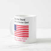 私の国の任期の上限が議会に対して好き コーヒーマグカップ (正面左)