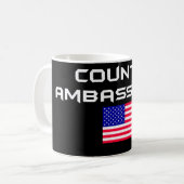 私の国の大使 コーヒーマグカップ (正面左)