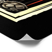 私の地獄 | AIアートポスター ポスター (角)